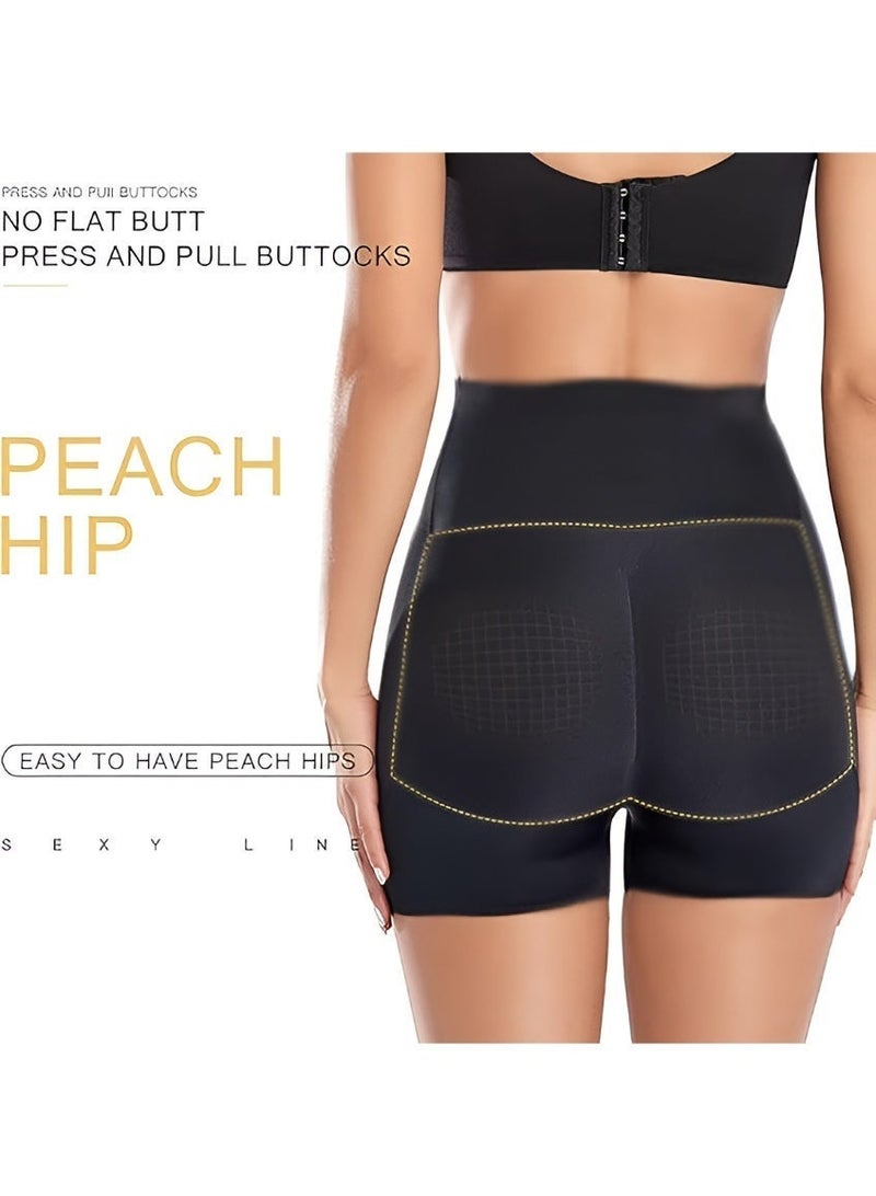 INFINITY PLUS Women High Waist Padded Butt Lifter Panties Seamless Body Shaper Panties with Tummy Control Invisible Fixed Butt Inserts Under Clothes for Daily Comfort and Natural Curved Look - Image 3