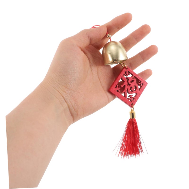 5 Pcs Outdoor Wind Chimes with Blessing Plaques for Garden Patio Balcony Decor Feng Shui Ornaments - Image 5