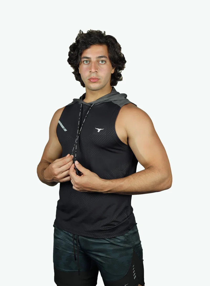 THUGFIT PowerTower high-intensity Men's Hoodie - Black