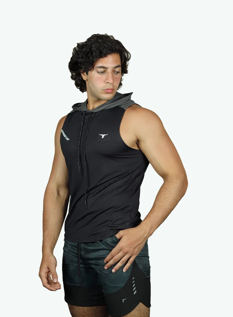 THUGFIT PowerTower high-intensity Men's Hoodie - Black
