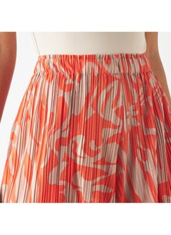 2Xtremz 2Xtremz All-Over Print Plisse Wide Leg Pants with Pockets  - Image 2