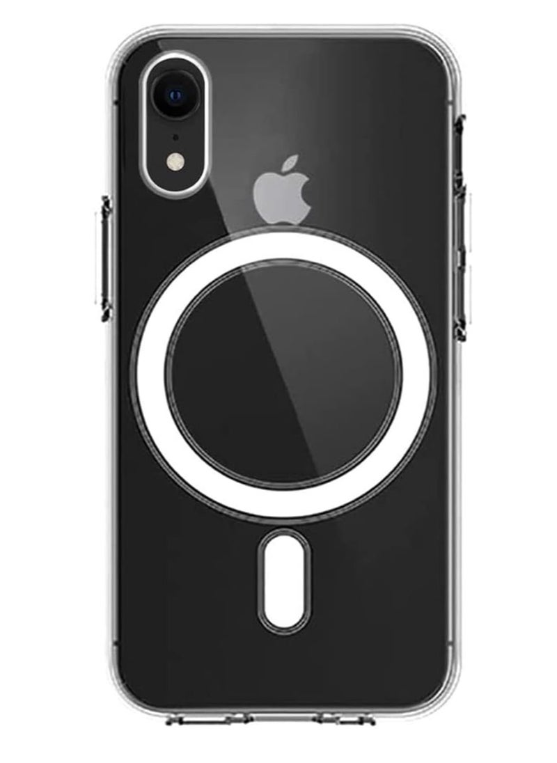 ten.tech - Ten tech Magnetic Case For iPhone XR Compatible With MagSafe Wireless Charging Shockproof Anti-Scratch Clear Back – ten tech) - Image 1