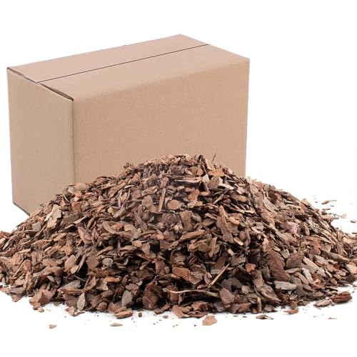 CJGQ 3qt Organic Orchid Potting Bark -Natural Mulch for Potted Plants, Root Development of Orchid Plants and Garden Soil Amendment Mix - Image 1