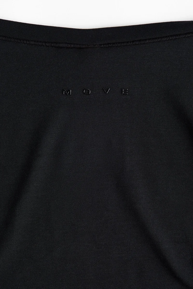 H&M Sports wrap top in modal