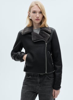MANGO Shearling-Effect Lining Jacket  - Image 1