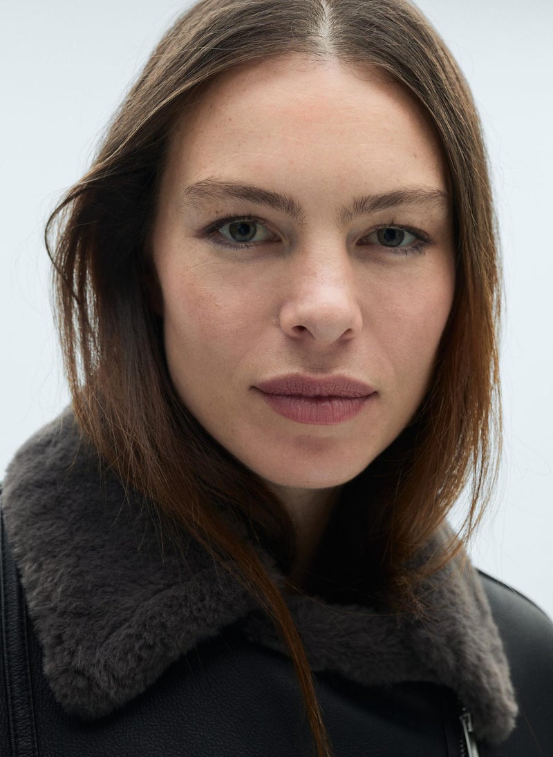 MANGO - Shearling-Effect Lining Jacket - Image 1