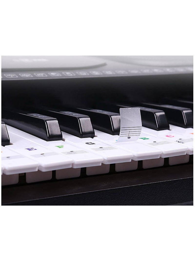 Generic Piano Laminated Sticker Keyboard Set  - Image 3