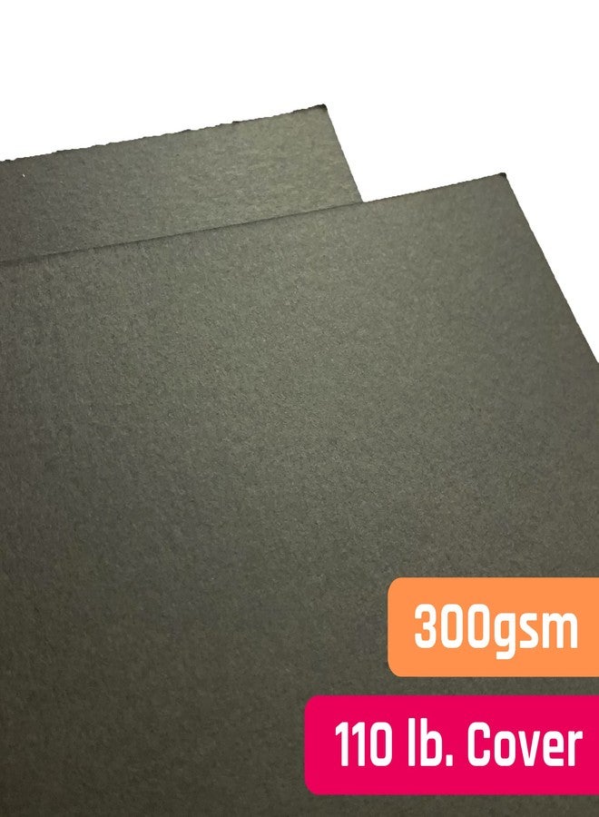 TownStix 25 Pieces, 110 lb (300gsm) - Heavy Black Cardstock 12x12, Heavyweight Paper Card - 12" x 12" - Image 4
