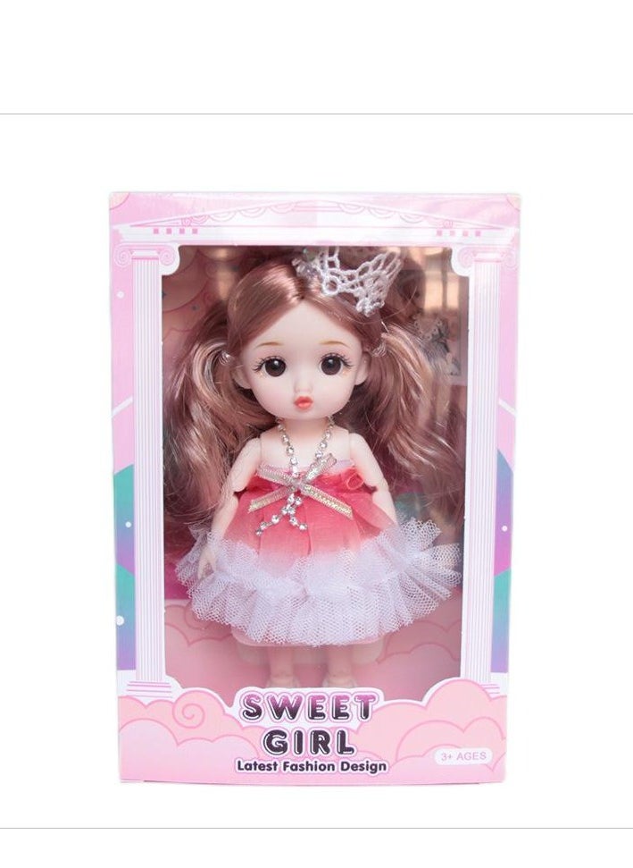 Generic Doll Princess Toy for Girls 16 CM  - Image 2