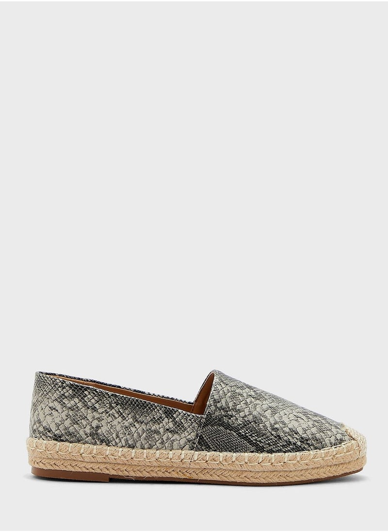 Ginger Snake Effect Espadrile  - Image 1