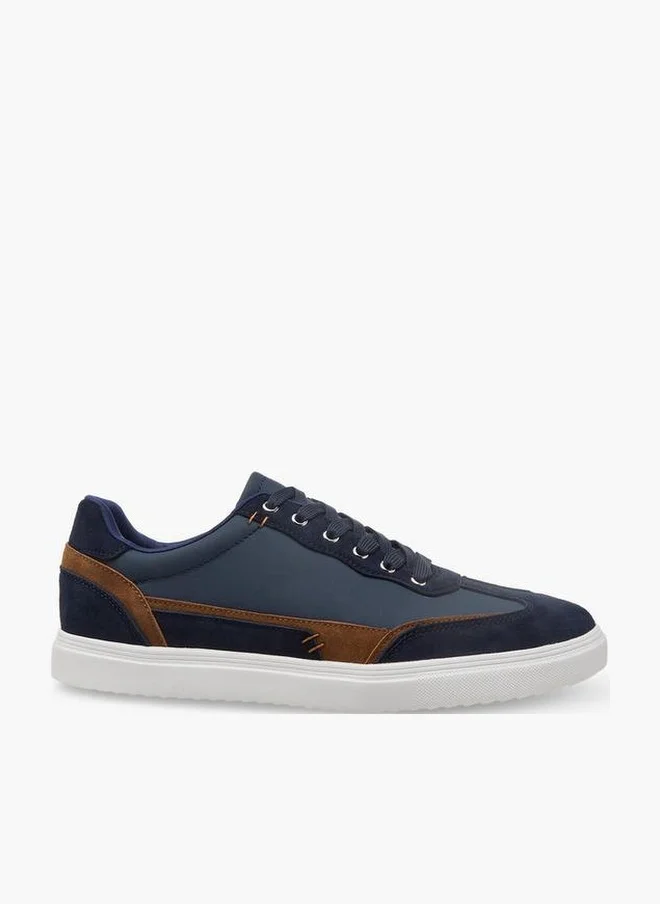 ال بي ال من شو اكسبرس Men Panelled Lace-Up Sneakers