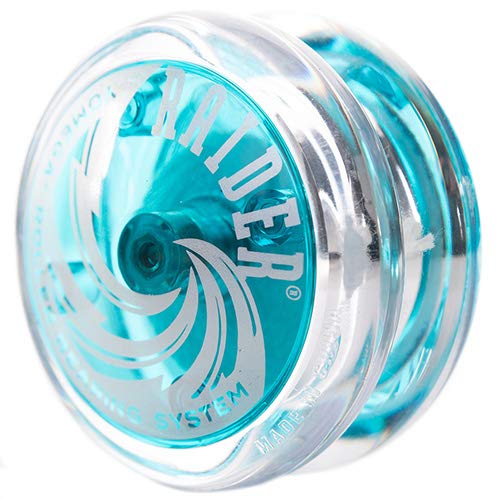 Yomega Raider - Professional Responsive Ball Bearing Yoyo, Great for Kids, Beginners and for Advanced String Yo-Yo Tricks and Looping Play. + Extra 2 Strings & 3 Month Warranty (Light Blue) - Image 4