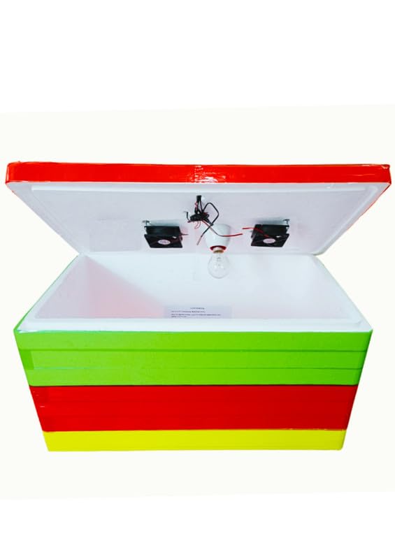 GARGICO GARGICO Save Trees Save Earth100 Eggs Semi Automatic Egg Incubator for Egg Hatching Durable EPS  - Image 1