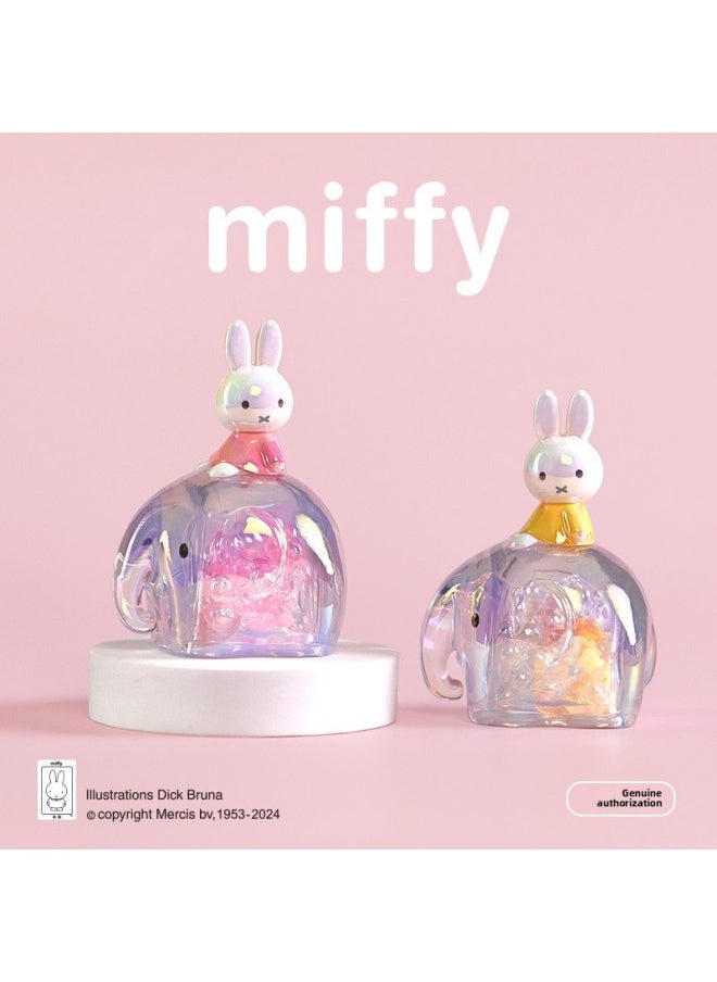 Generic - Genuine Miffy Miffy Rabbit Elephant Blind Box Desktop Live Ornaments Cute Female Doll Holiday Gift-Specifications:Blind Box - Image 1