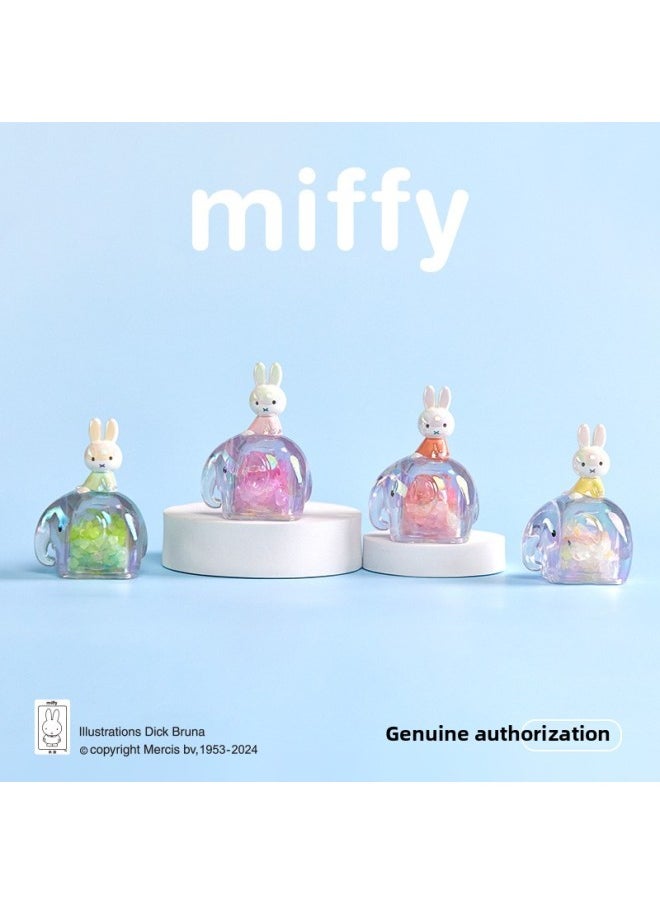 Generic - Genuine Miffy Miffy Rabbit Elephant Blind Box Desktop Live Ornaments Cute Female Doll Holiday Gift-Specifications:Blind Box - Image 1