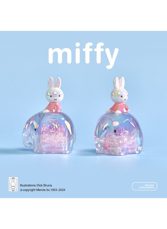 Generic - Genuine Miffy Miffy Rabbit Elephant Blind Box Desktop Live Ornaments Cute Female Doll Holiday Gift-Specifications:Blind Box - Image 1