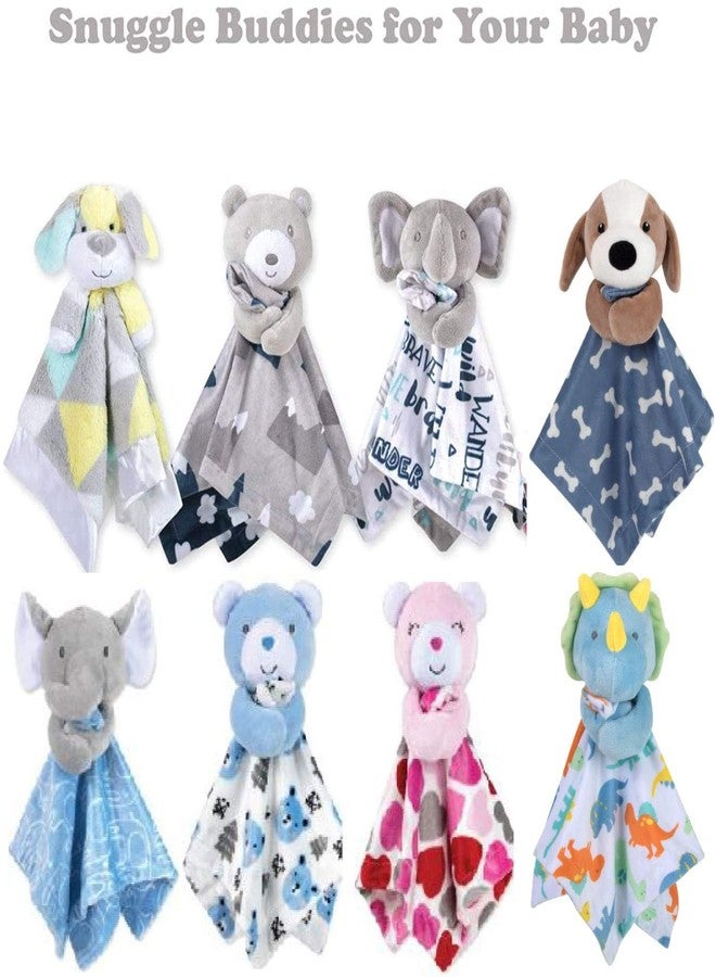 Baby Essentials Minky Animal Snuggler Lovey Blanket for Kids, Babies, Boys, Girls, Gender Neutral Security Blanket with Stuffed Animal (Beloved Snowcap Bear) - Image 5