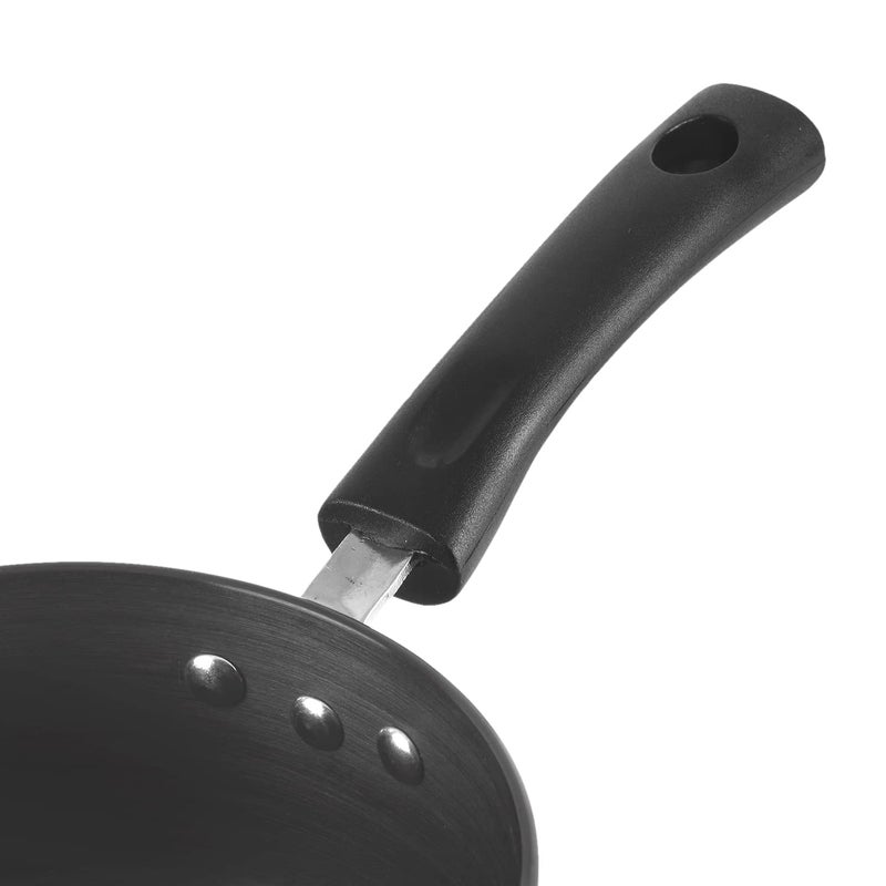 Fashionbonanzamart 23 L Black Pearl Hard Anodised NonStick Sauce Pan Sauce Pan  - Image 3