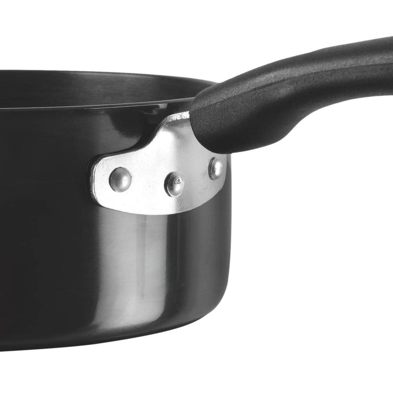 Fashionbonanzamart 23 L Black Pearl Hard Anodised NonStick Sauce Pan Sauce Pan  - Image 5
