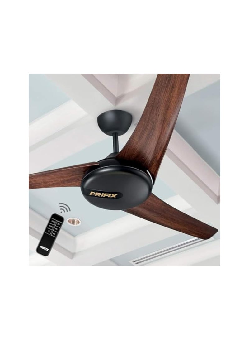 بريفيكس مروحة سقف برفيكس جامبوخشبي ريموتCFJ-561 - Image 1