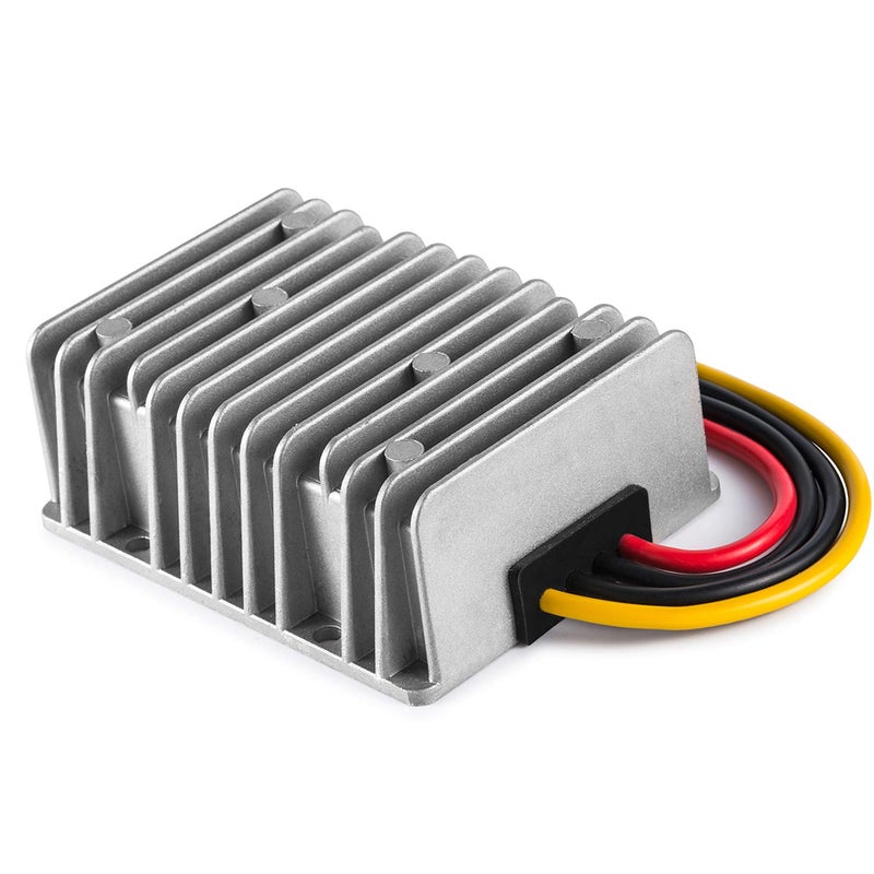 MGGi Voltage Converter Regulator DC 24V Step Down DC 12V 40A 480W, Waterproof Voltage Reducer, Big-Size Power Supply Module Buck Transformer, for Golf Cart, Forklifts, Car