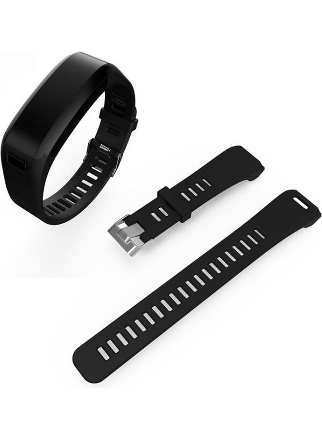 BGM Replacement Strap With Accessories For Garmin Vivosmart HR 1 Black - Image 1