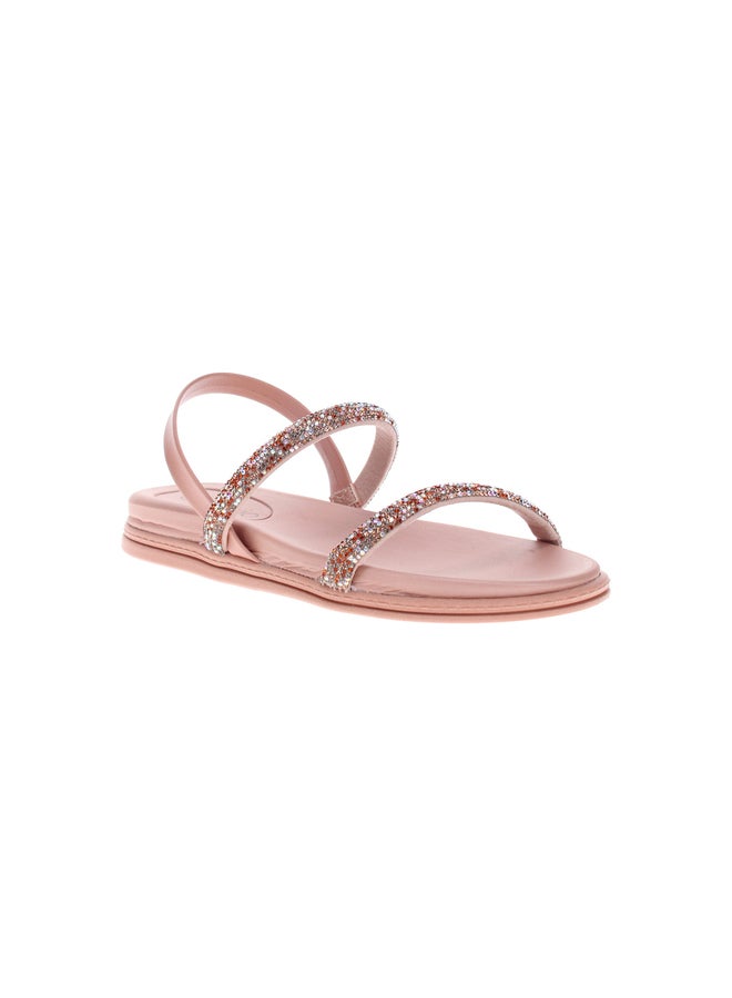 Beira Rio Embellished Flat Sandals - Image 5