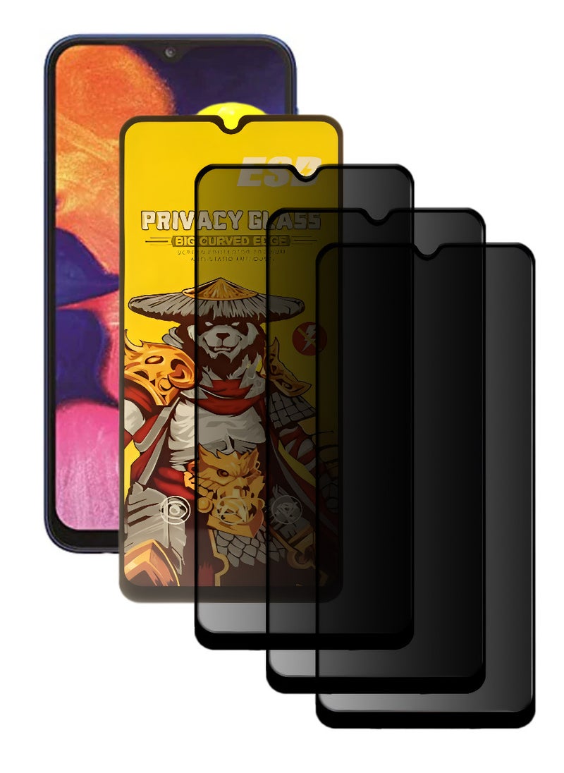ESD 3 Pieces Tempered Dustproof Glass Screen Protector Compatible For Samsung Galaxy A10 - Image 1