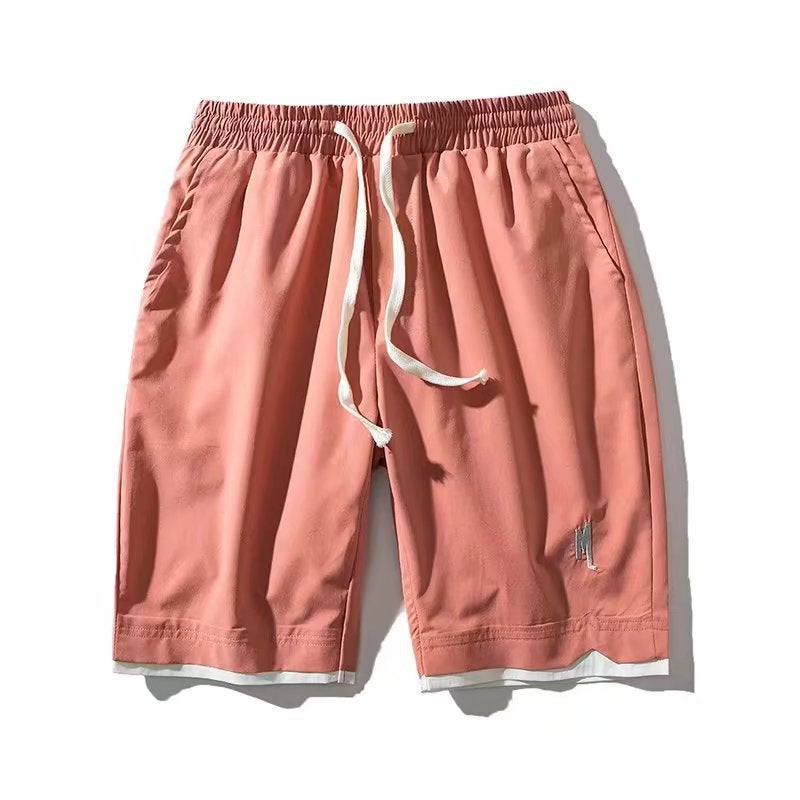 Korean-Style Simple All-Match Solid Color Casual Loose Shorts Boys Ins Trendy Sports Pants - Image 1