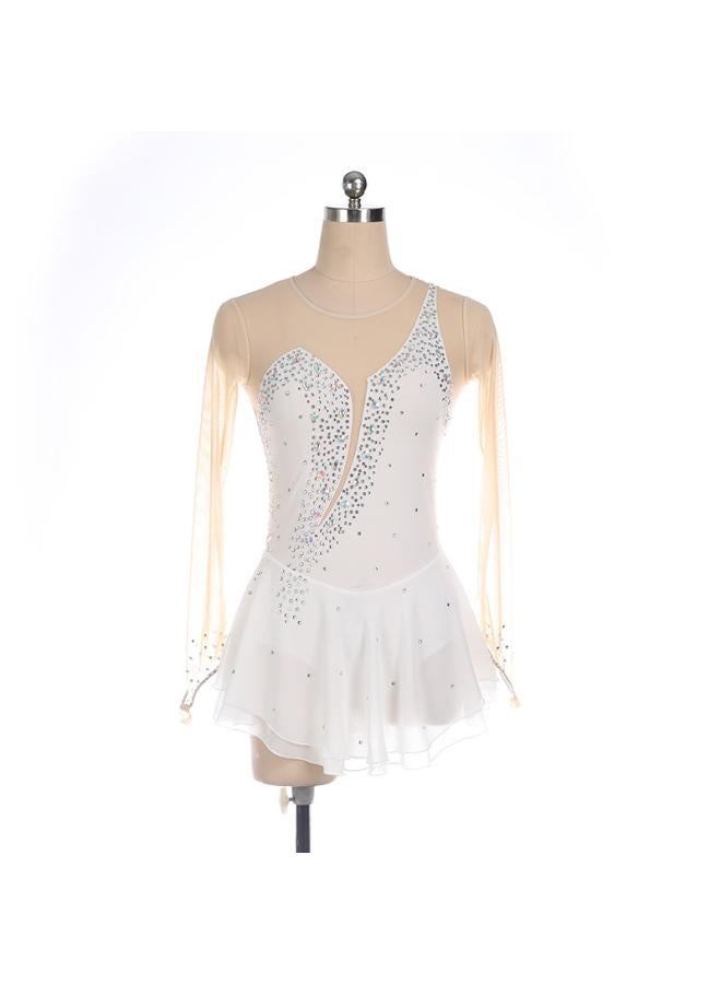 VUELO Sapphire Blue Skating Clothes Performance Clothes Children Adult Clothes Figure Skating Color Skirt Funo Girl Competition Long Sleeve - Image 1