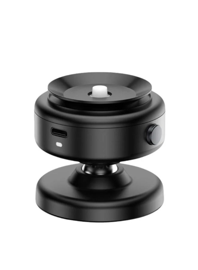 Denx 360 Degree Rotating Magnetic Car Mobile Holder Air Suction Magnetic Car Mobile Holder for All Car Models Black  - Image 2