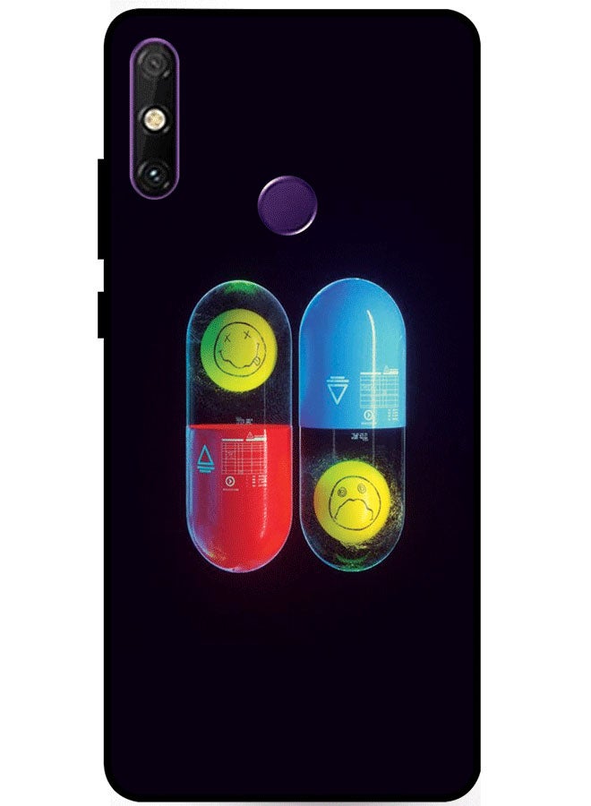 EYE CATCH Protective Case Cover For Huawei Enjoy 20E Smiley Capsule Multicolor - Image 1