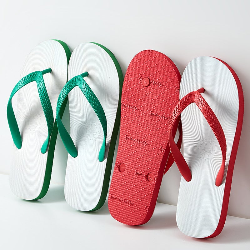 Thai Flip Flops Men'S Summer Non-Slip Sandals Trendy Rubber Indoor And Outdoor Beach Shoes Personality Student - Image 5