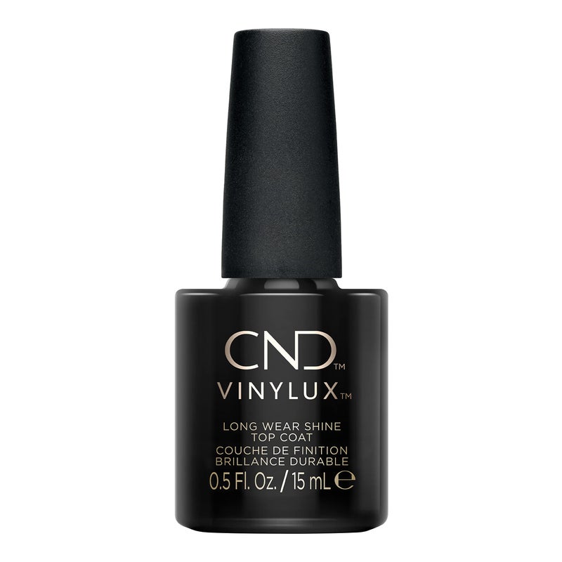 CND Vinylux Long Wear Shine Top Coat, Quick Drying Formula, Easy to Remove, Stocking Stuffer for Women, 0.5 Fl Oz - Image 2