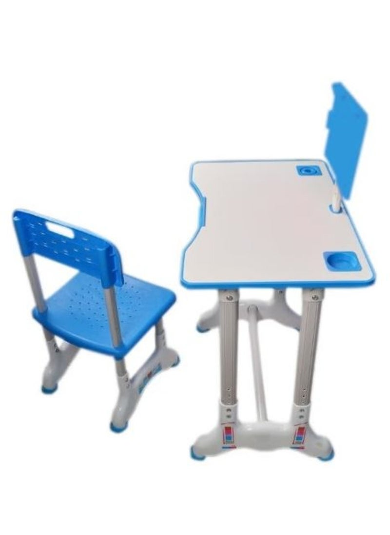 HASSM - Comfortable and modern multi-functional foldable study table multi-color. 70 x 80 x 40cm - Image 1