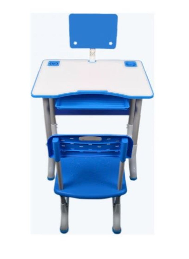 HASSM - Comfortable and modern multi-functional foldable study table multi-color. 70 x 80 x 40cm - Image 1