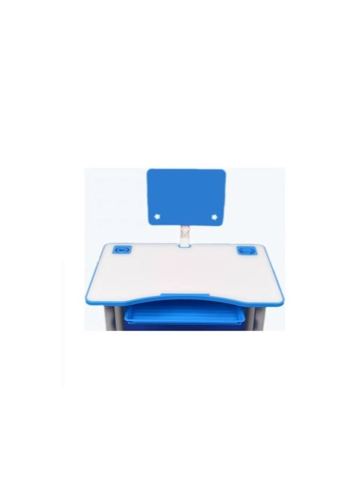 HASSM - Comfortable and modern multi-functional foldable study table multi-color. 70 x 80 x 40cm - Image 1