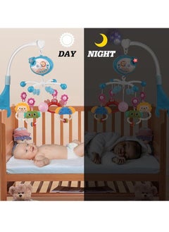 Generic Baby Music Projector Bed, Amusement Park With Projector And Lights Timing Function With Remote Control, Hanging Rotating Rattles And Music Box, Mobile Bed Sensory Toys Baby Sleeping Gift  - Image 3