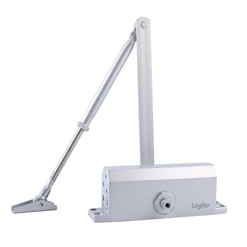 Leyibo Automatic Door Closer – Adjustable Spring Type, Grade 3 Hydraulic Self-Closing Door Closer for Home, Bedroom & Interior Doors - Image 1