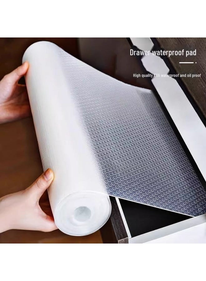 "Thick Transparent EVA Drawer Mat for Cabinet, Shoe Cabinet - Non-stick, Anti-dirty, Waterproof, Non-slip, Moisture-proof"