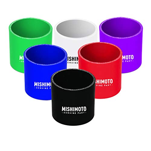 Mishimoto 2.5" Straight Coupler, Black - Image 1