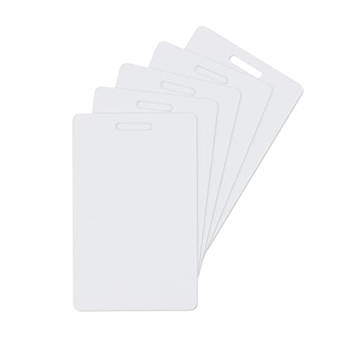 easyIDea Pack of 500 White CR80 PVC Cards with Slot Punch on Short Side | 30 mil by easyIDea - Image 4