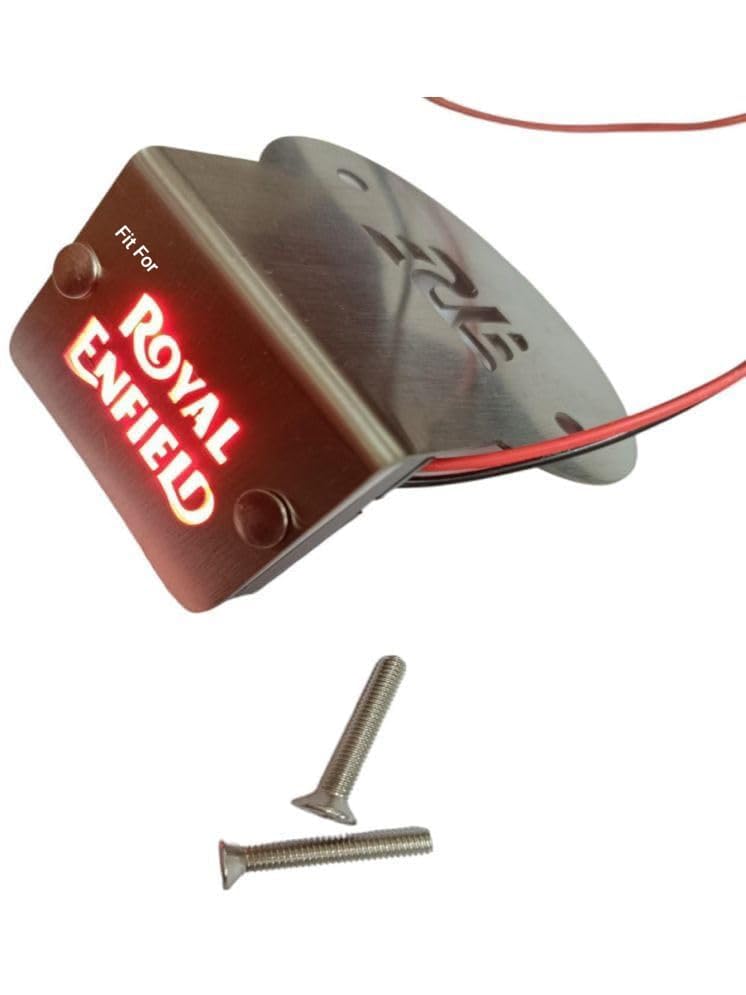 NitroRider Master Cylinder Cap with RED LED Compatible with RE Reborn 350 Meteor 350 CC - Image 1