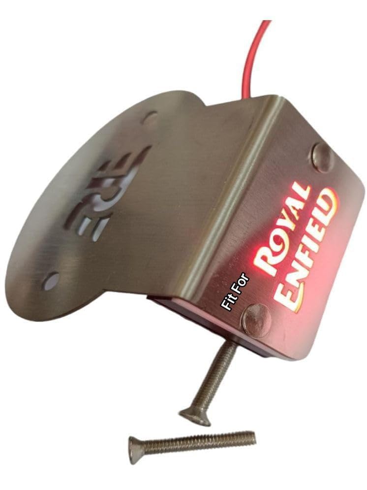 NitroRider Master Cylinder Cap with RED LED Compatible with RE Reborn 350 Meteor 350 CC - Image 2