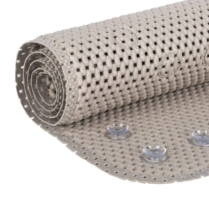 Duck حصيرة استحمام من ماركة داك سوفتكس للأحواض، قابلة للغسل في الغسالة، 17 × 36 بوصة، بني فاتح، مقاومة للانزلاق (442097) - Image 2