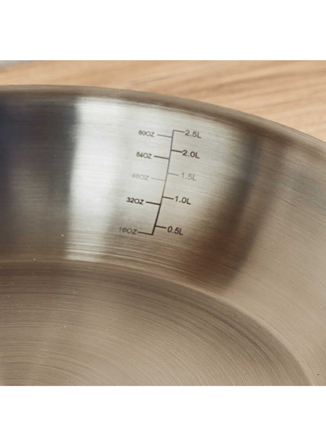Home Box Glisten Triply Fry Pan 50 x 5.7 x 28 cm  - Image 3