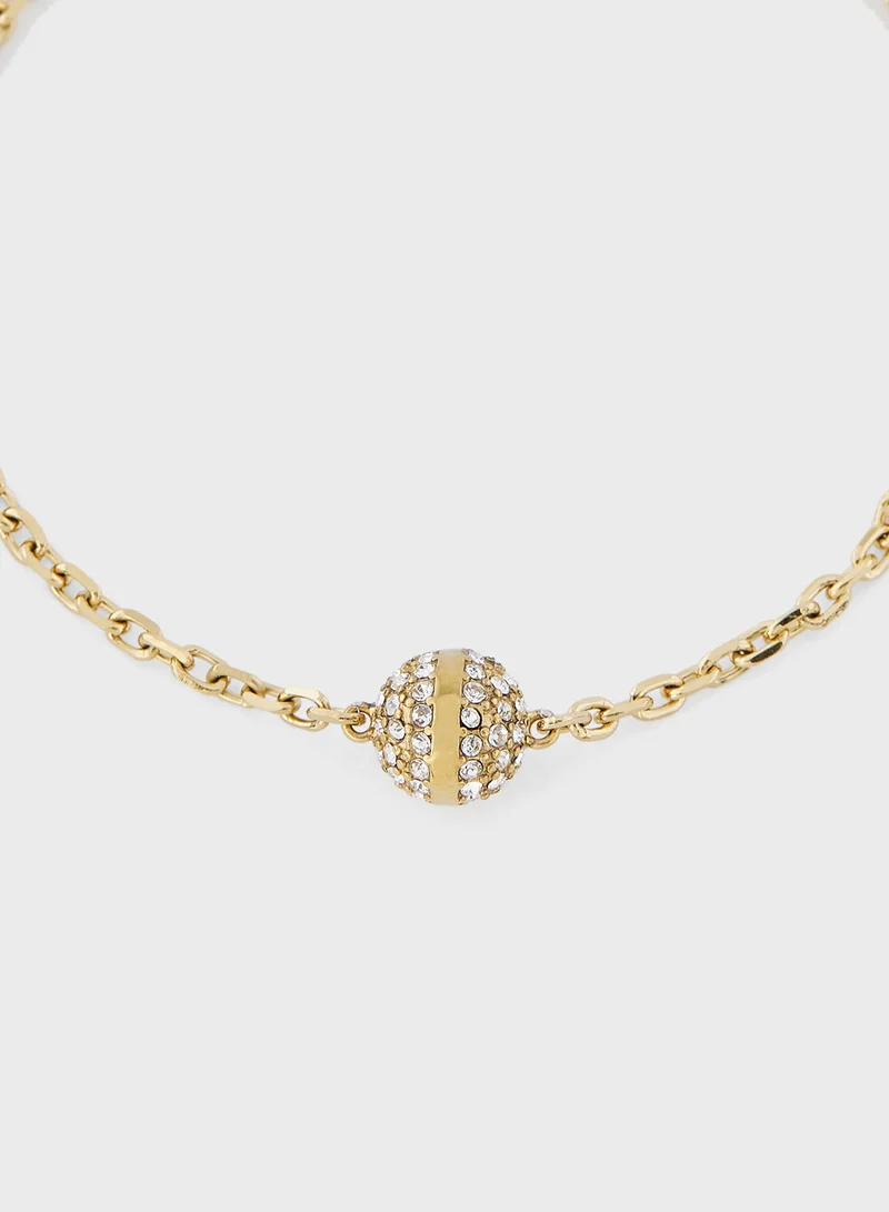 GUESS Crystals Detail Single Bracelet