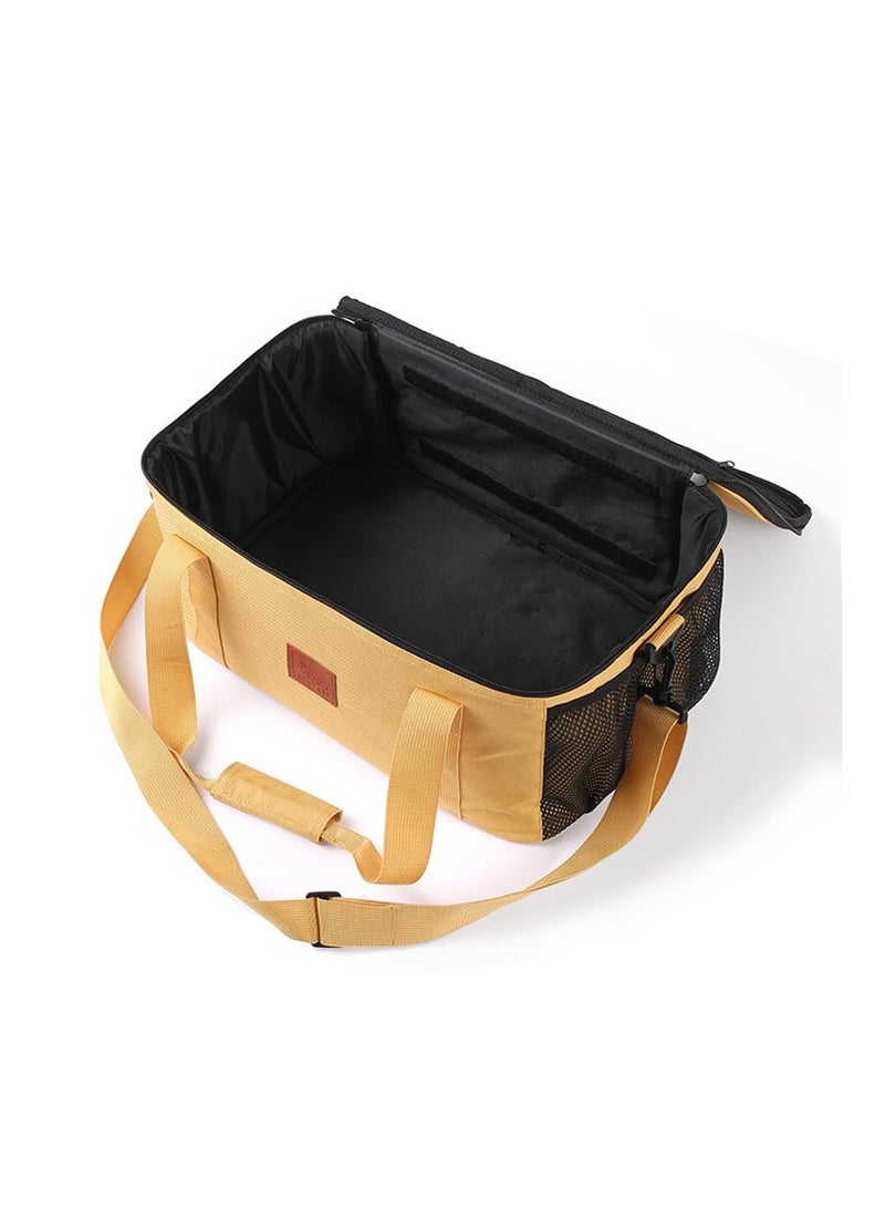 Captaintech Camping Cookware Storage Bag, Camp Stove Carrying Bag, Cooking Utensils Organizer for Camping, Must-have Accessories for Barbecue, Camping, Outdoor Barbecue Organizer Bag - Image 3