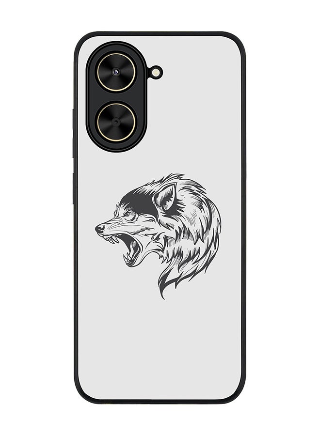 Stylizedd For Xiaomi Poco C71 / Redmi A5 4G Case,Slim fit Camera Protection, Shockproof Thin Phone cover  - Bear Growl