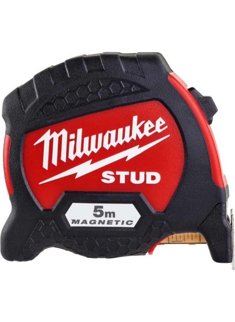Milwaukee - Magnetic Tape Measure 5 mt Stud 4932471626 - Image 1